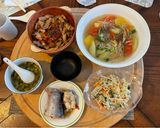 Hình bước làm 5 của món Canh chua, cá bông lau kho tộ
