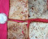 A picture of step 1 of Cheese spread toast bread fingers.