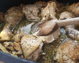 Une image de l'étape 6 de Cuisses de poulet aux champignons et mascarpone au Cook Expert.