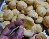 Gambar langkah 4 resipi Creampuff & Sos Kastard.
