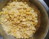 A picture of step 1 of Chana dal vada.