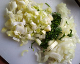 Foto del paso 2 de la receta: Bacalao skrei con calamares rellenos