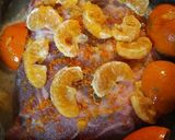 A picture of step 8 of Roasted Tangerine Pork.