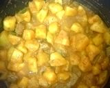 A picture of step 3 of Kappa Erachi biryani (Tapioca beef biryani).
