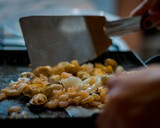 Foto del paso 3 de la receta: Fettuccine negro con salsa de mar en La Planchetta