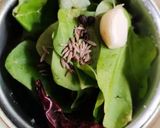 A picture of step 2 of Brahmi leaves Rasam.
