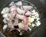 A picture of step 2 of Smoky garlic chicken noodles 😊 #mycookbook.