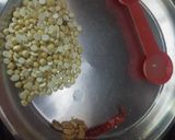 A picture of step 1 of Mysore masala dosa.