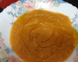 Foto del paso 7 de la receta Bacalao con puré de calabaza y puerro