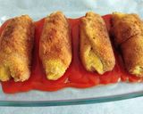 Foto del paso 4 de la receta: Rollitos de pollo gratinados