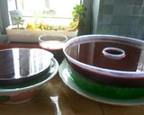 Foto langkah ke 4 dari resep Puding lumut #BikinRamadhanBerkesan.