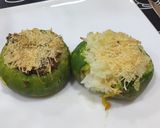 Foto del paso 11 de la receta: Zapallitos rellenos de carne y arroz 👏🏻