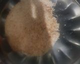 A picture of step 1 of Paak (urad ki daal ka halwa, atha).