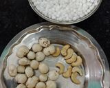 साबूदाना बॉल्स कस्टर्ड रसमलाई रेसिपी चरण 1 फोटो