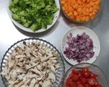 Foto del paso 2 de la receta: Ensalada tibia de Quinoa
