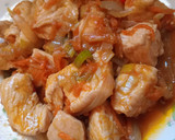 Foto del paso 6 de la receta: Suprema con vegetales y salsa de soja