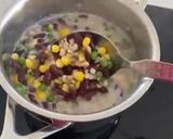 A picture of step 1 of Sweet Job’s Tear, Kidney Red Beans & Sweet Corn with Coconut Milk.