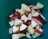 A picture of step 1 of Roasted cashew fruit macedonia salad.