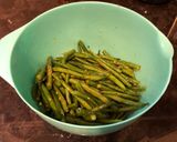 A picture of step 2 of Roasted Potatoes and Green Beans.
