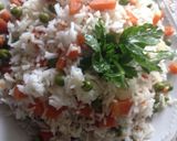 صورة لخطوة 3 من وصفة رز بالجزر والبزاليا