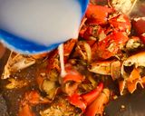 Foto langkah ke 5 dari resep Kepiting lada hitam ala Homed.