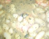 Foto del paso 10 de la receta Judías Blancas con Gambones en Salsa Verde
