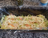 Foto del paso 5 de la receta: Pastel frío de salmón ahumado y surimi