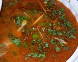 A picture of step 6 of Nali Nihari.