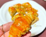 Foto langkah ke 5 dari resep Puff Pastry Strawberry Cokelat.
