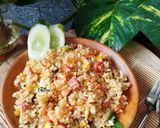 Foto langkah ke 6 dari resep Nasi Goreng Hongkong.
