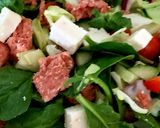 A picture of step 4 of My Corned Beef & Spinach Salad.