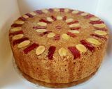 A picture of step 4 of Almond Cake 🥮🥮.