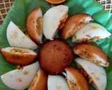 A picture of step 4 of Chinese Stuffed Idli.