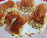 Foto del paso 1 de la receta: Hojaldre de queso y olivas