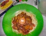 Foto langkah ke 8 dari resep Spaghetti Saus Sarden ala Resto.