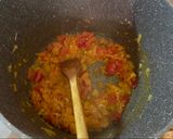 Szójapörkölt recept fázis 3 fotója