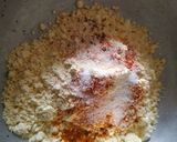 A picture of step 1 of Besan tikka masala.