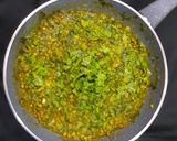 A picture of step 7 of Hariyala Moong.