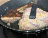 Foto del paso 5 de la receta: Secreto de cerdo macerado en pomelo (con salsa de melocotón)