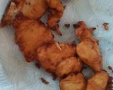 A picture of step 6 of My Deepfried Battered chilli Chicken.☺.