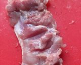 A picture of step 1 of Hong Kong Chicken with light and dark Soy Sauce.