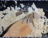 A picture of step 2 of SUJI KA HALWA(Halwa puri wala halwa).