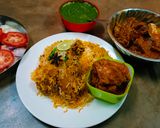 পটেটো চিকেন দম বিরিয়ানি (potato chicken dum biryani recipe in Bengali) রেসিপি ধাপ - 9 ছবি