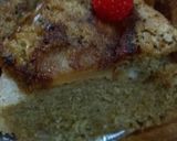 A picture of step 3 of Apple updown cake.