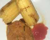A picture of step 4 of Boiled maize.