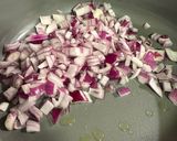 A picture of step 1 of One Pan Zucchini “enchiladas”.