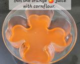 A picture of step 1 of Orange 🍊 jelly Custard.