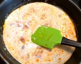 Foto del paso 2 de la receta: Raviolis rellenos de carne a la brasa con suave crema boloñesa