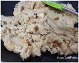 A picture of step 4 of Desiccated Coconut Laddoo.