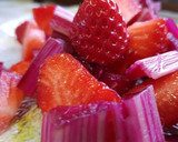 Foto del paso 2 de la receta: Tarta de fresa y Ruibarbo